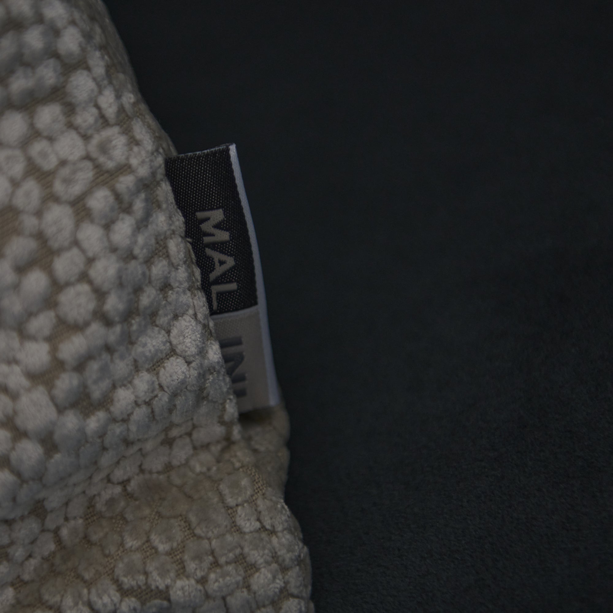 Bingham Velvet Cream Square Cushion - Bingham Velvet Dots Sq Cushion Ice Cream 43Cm Accessories Sterling Home 3