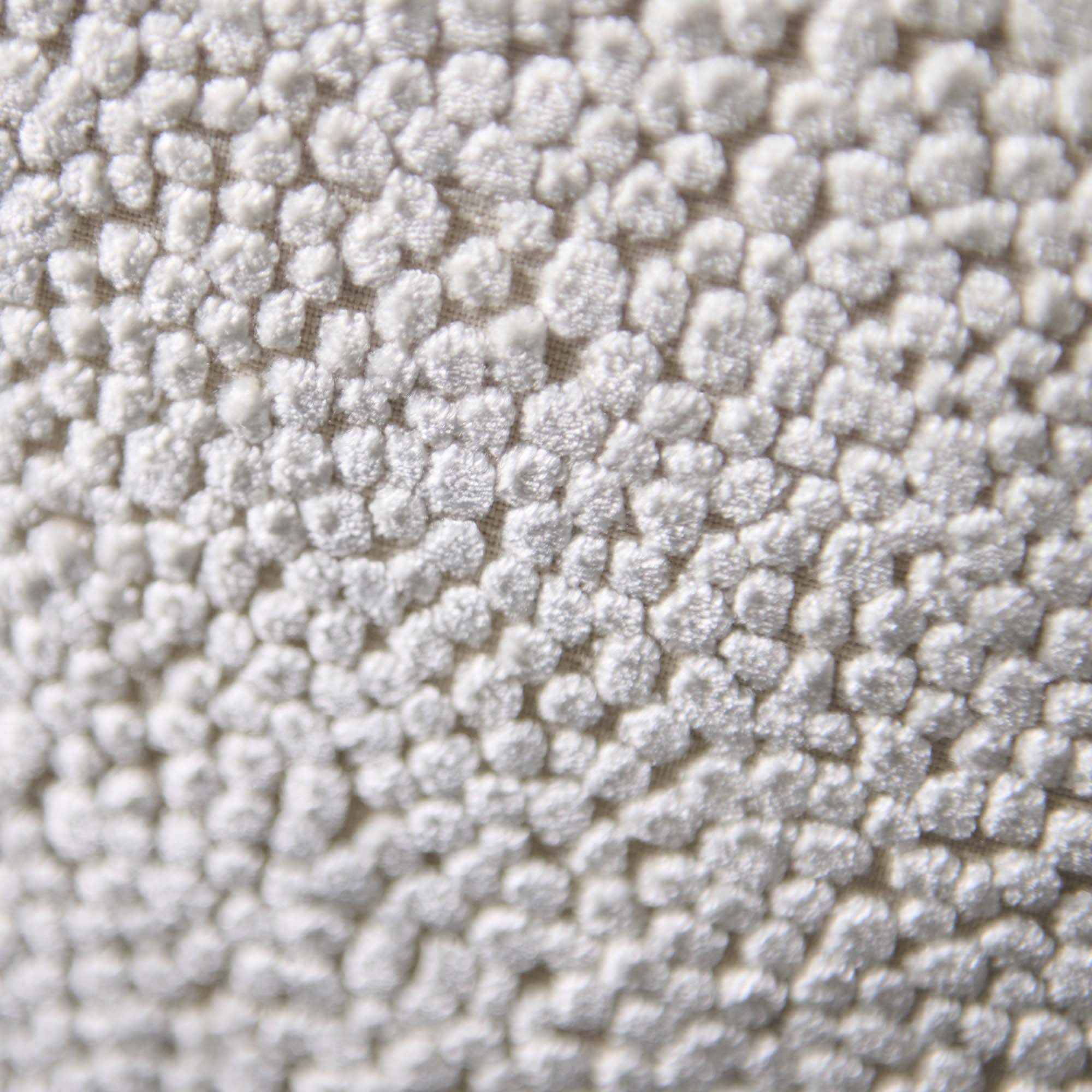 Bingham Velvet Cream Square Cushion - Bingham Velvet Dots Sq Cushion Ice Cream 43Cm Accessories Sterling Home 4