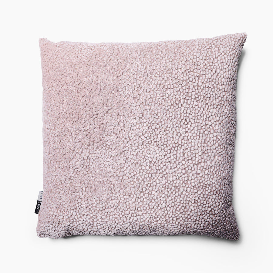 Bingham Velvet Pink Square Cushion - Bingham Putty Dots Sq Cushion Pink 43CM Accessories Sterling Home 2