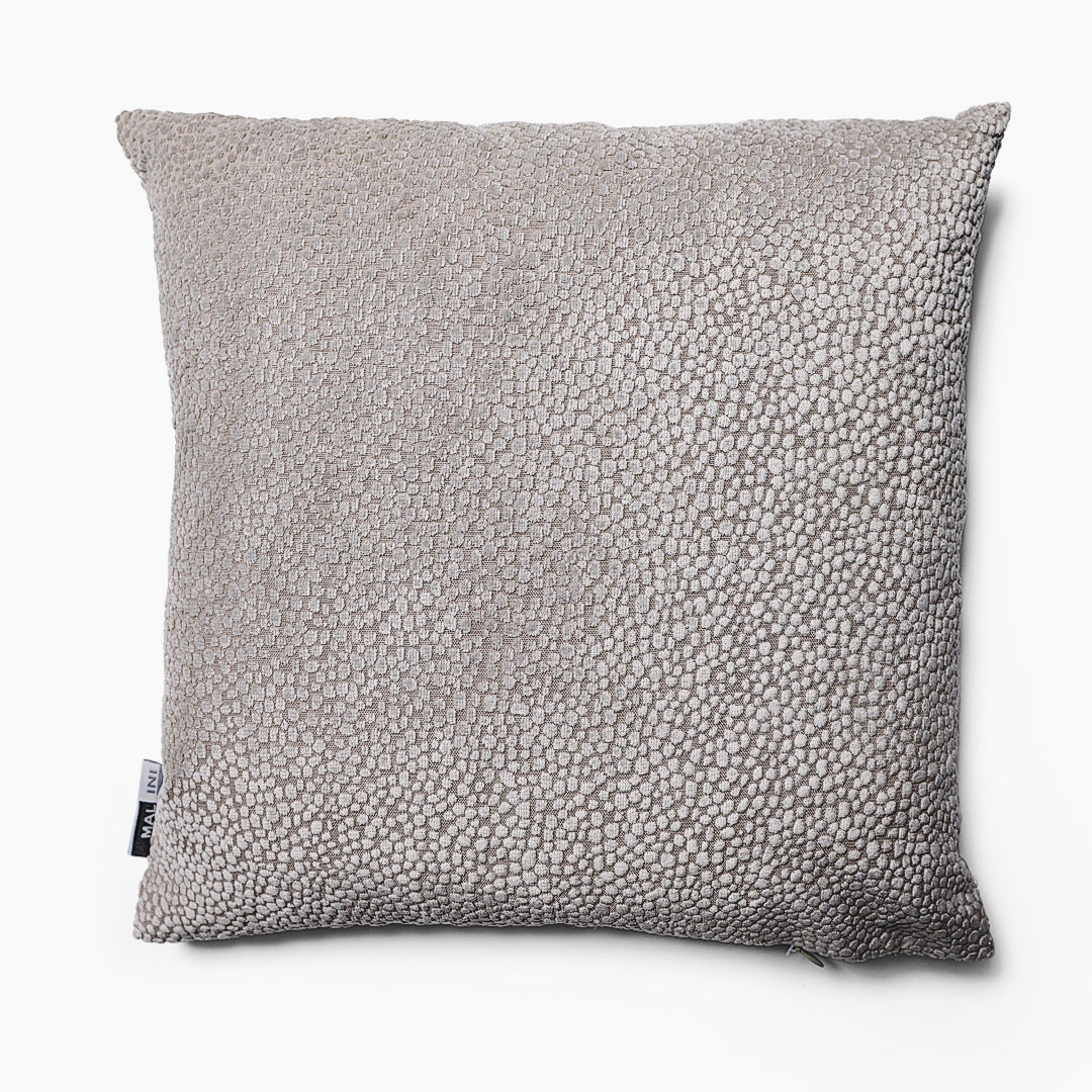 Bingham Velvet Brown Square Cushion - Bingham Velvet Sq Cushion Taupe 43CM Accessories Sterling Home 2