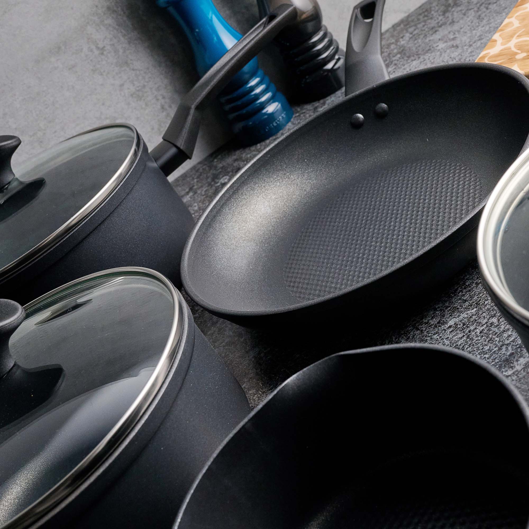 Prestige x9 Tougher Non Stick 5 Piece Pot Set - Prestige x 9 Tougher Potset S/5 Accessories Sterling Home 3