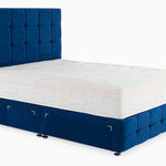 Highgrove Sleep Spa Zonagel Divan Bed Set - Luxury Side Lift Ottoman Set 135 x 190cm - Double Sterling Home 1