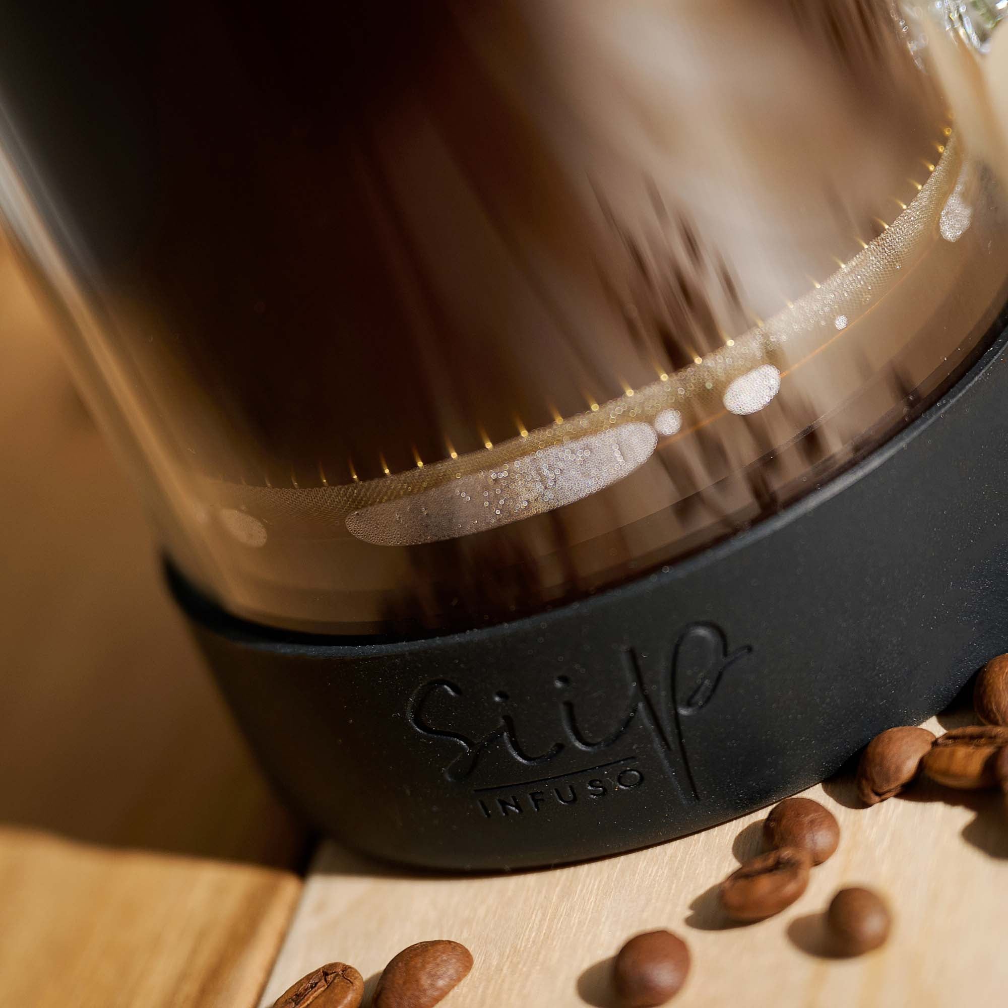 Siip Glass 8 Cup Cafetiere - Siip Infuso 8 Cup Glass Cafetiere Accessories Sterling Home 3