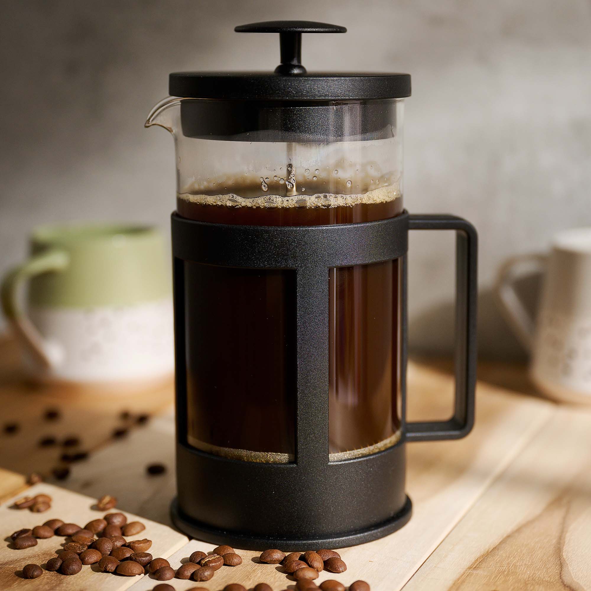 Siip Black 8 Cup Cafetiere - Siip 8 Cup Cafetiere Black Accessories Sterling Home 1