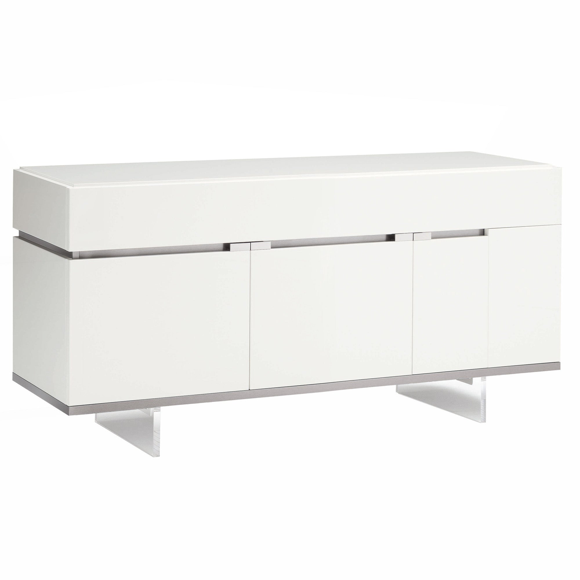 Imperia Small Sideboard - Small Buffet White High Gloss Storage Sterling Home 1