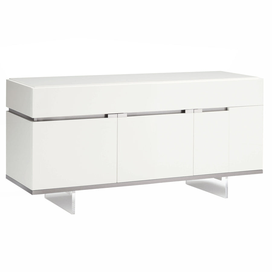 Imperia Small Sideboard - Small Buffet White High Gloss Storage Sterling Home 1