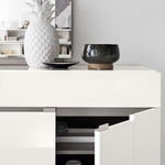 Imperia Small Sideboard - Small Buffet White High Gloss Storage Sterling Home 3