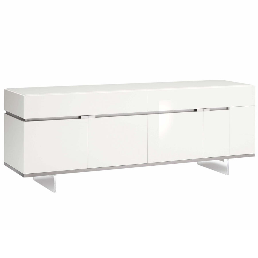 Imperia Large Sideboard - Large Buffet White High Gloss Storage Sterling Home 1