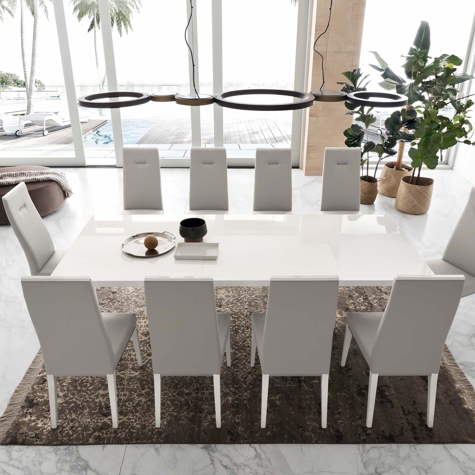 Imperia Dining Chair - Side Chair Eco Leather Chairs Sterling Home 3