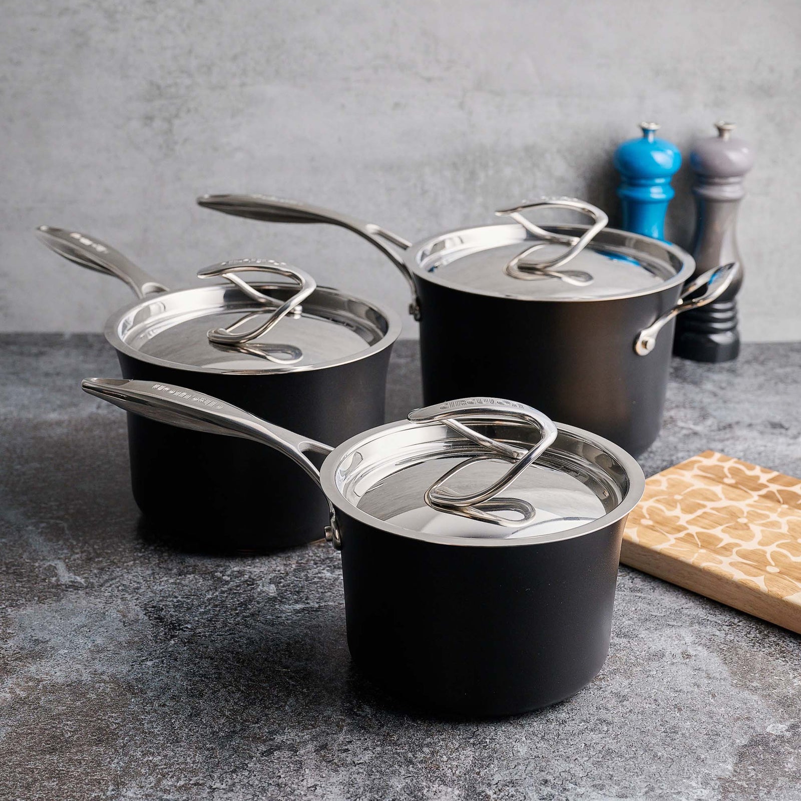 Circulon Style 3 Piece Pan Set - Circulon Style S/3 16/18/20CM Accessories Sterling Home 1