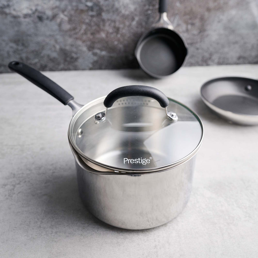 Prestige Made to Last Large Saucepan - Prestige Made to Last Saucepan 20CM /2.8L Accessories Sterling Home 1