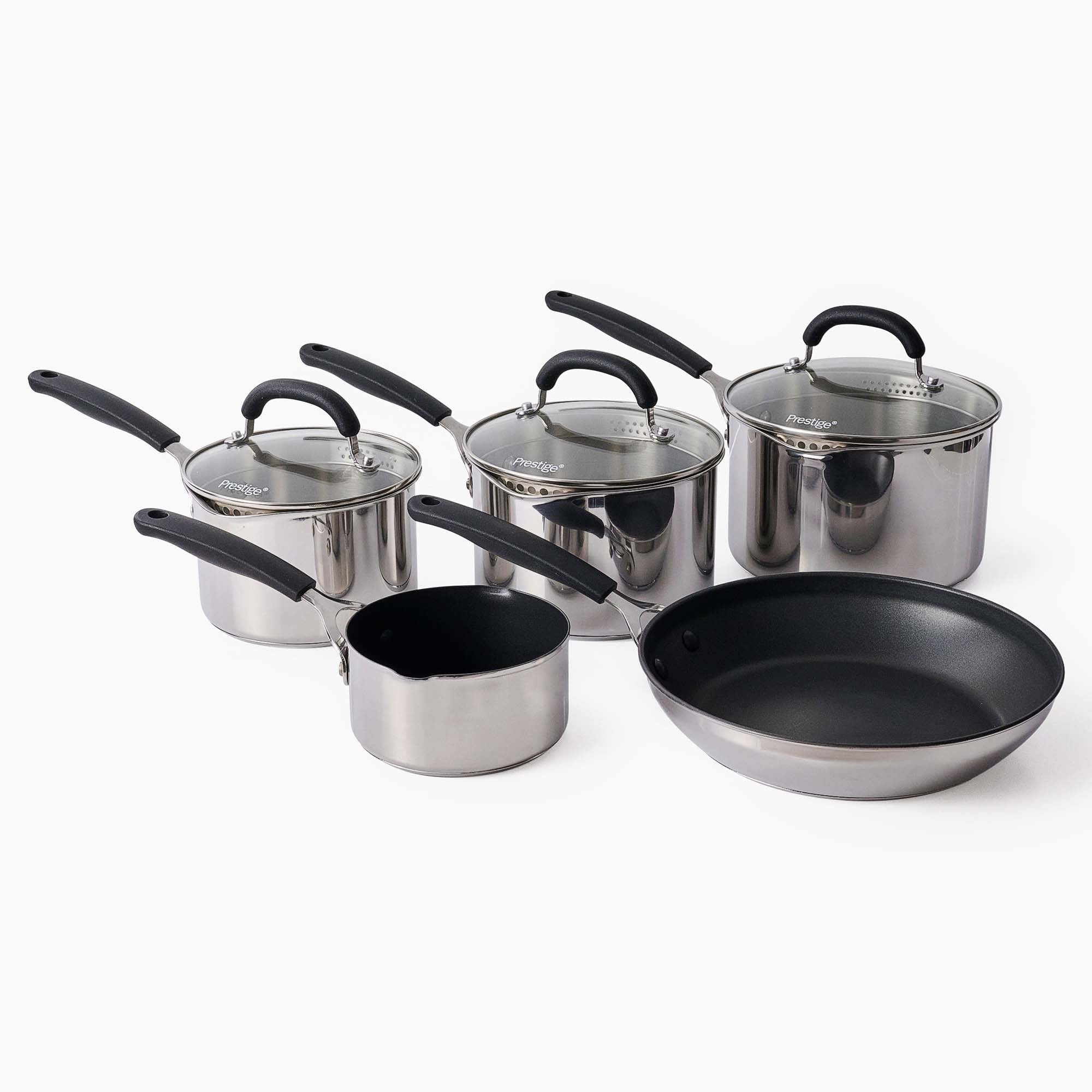 Prestige Made to Last 5 Piece Pan Set - Prestige Made to Last Cookware S/5 Accessories Sterling Home 2