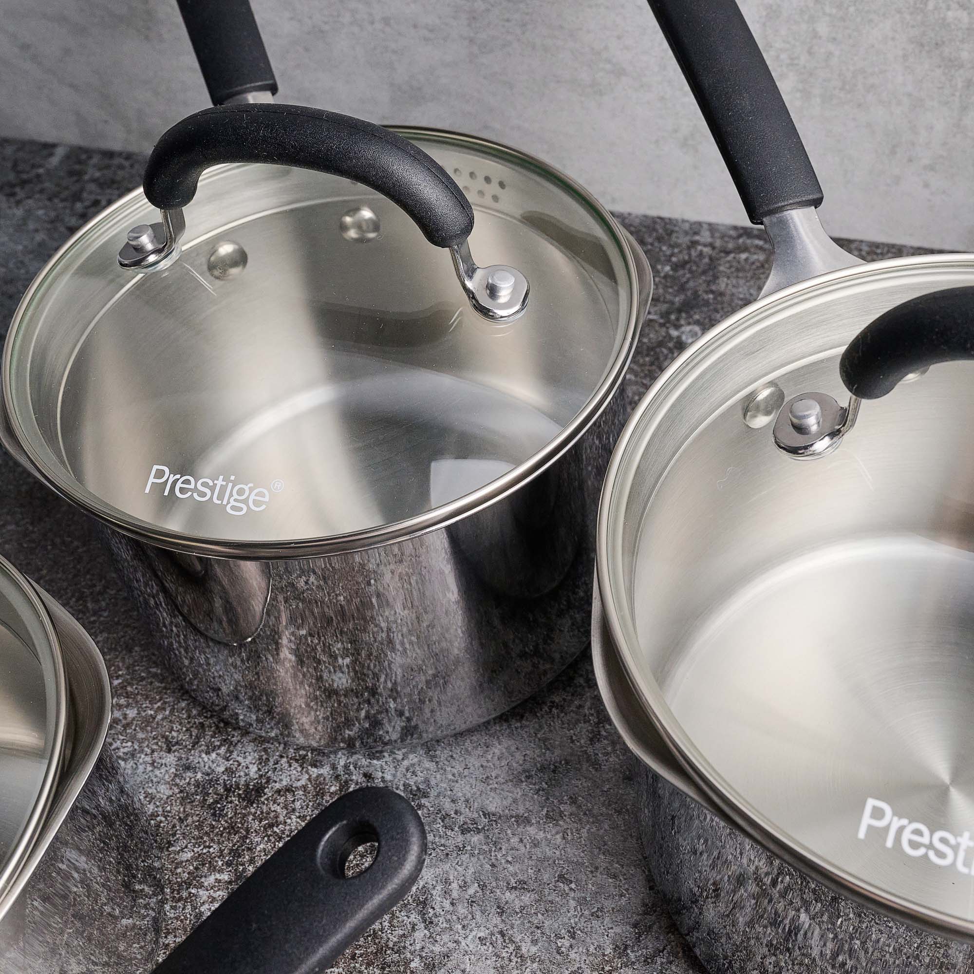 Prestige Made to Last 5 Piece Pan Set - Prestige Made to Last Cookware S/5 Accessories Sterling Home 3