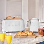 Smeg White 2 Slice Toaster - Smeg 2 Slice Toaster White Accessories Sterling Home 1