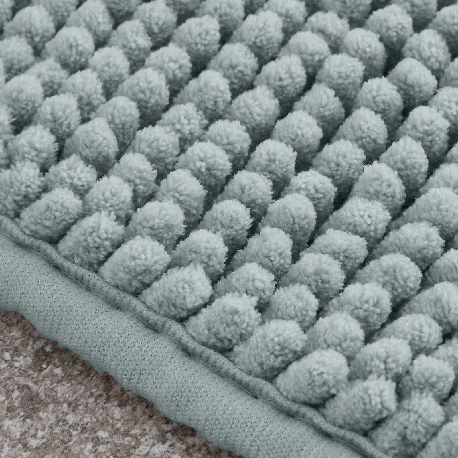 Catherine Lansfield Bobble Bathmat Green - CL Bobble Bathmat Sage Accessories Sterling Home 3