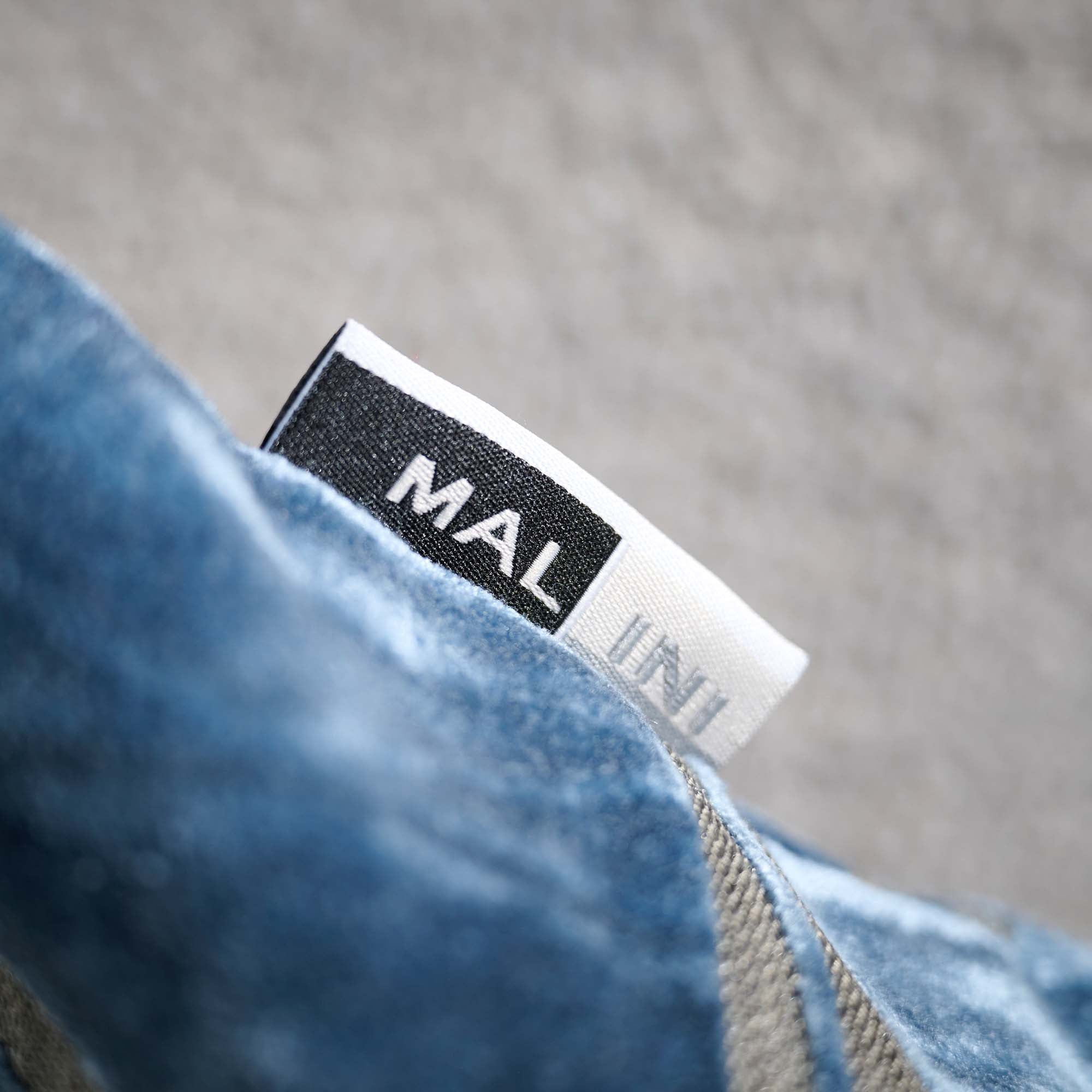 Ivor Hexagon Velvet Blue Square Cushion - Ivor Blue Cushion 43x43CM Accessories Sterling Home 4