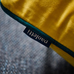 Meridian Velvet Green And Blue Square Cushion - DISC Meridian SQ Cushion Cylon & Teal Poly Filled Accessories Sterling Home 3