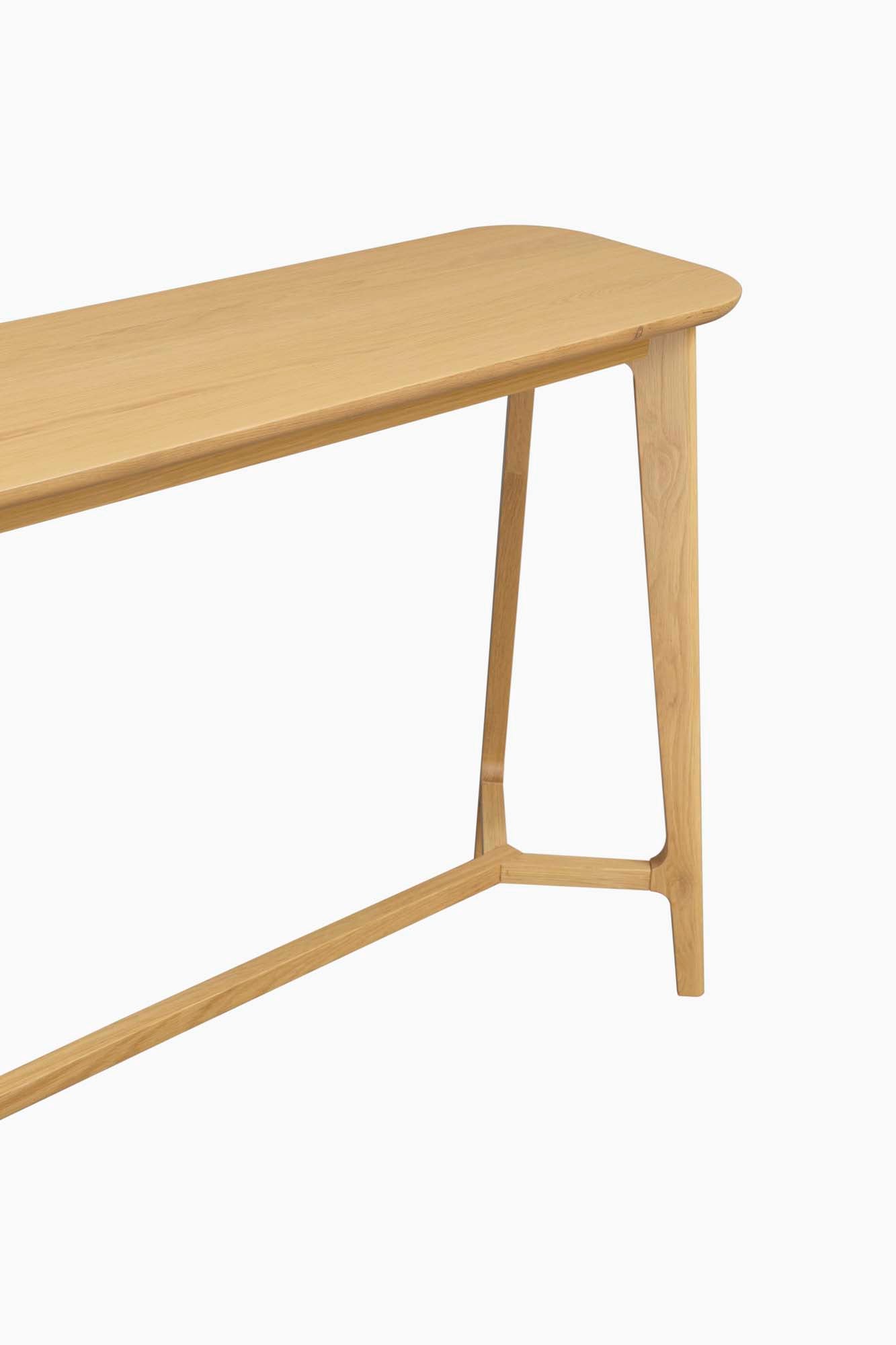 Carrington Console Table - Console Table Oak Tables Sterling Home 4