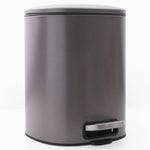 Santorini Platinium Pedal Bin - Santorini 5L Pedal Bin Platinum Accessories Sterling Home 2