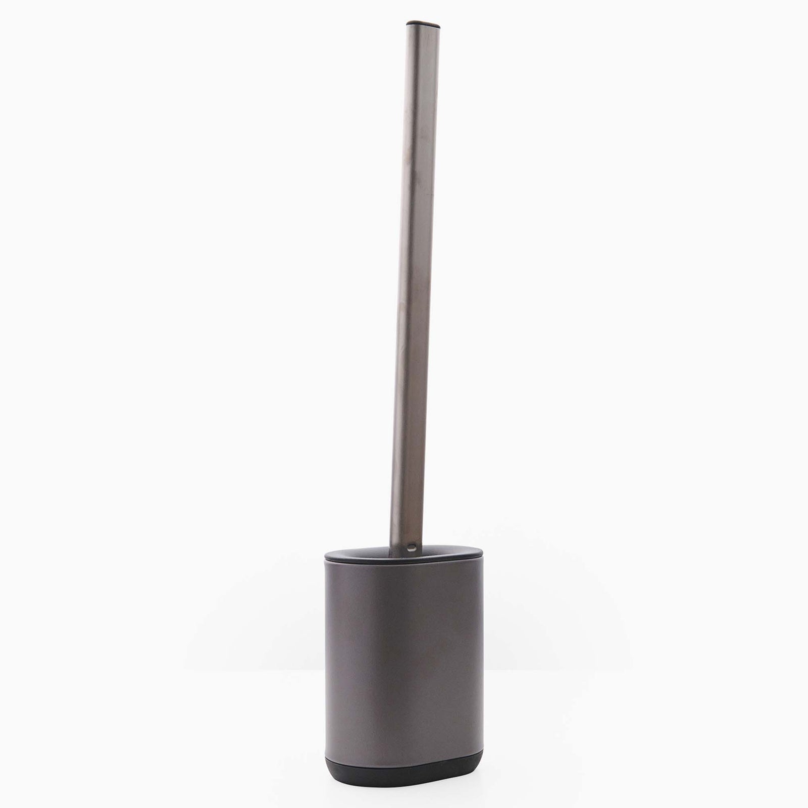 Santorini Platinium Toiliet Brush - SALE Santorini TPR Toilet Brush Platinum Accessories Sterling Home 2