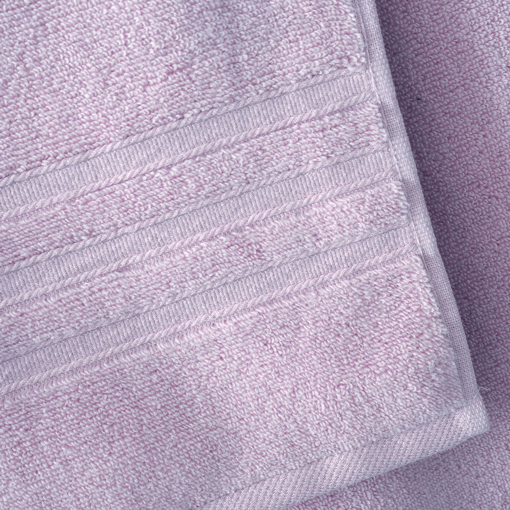 Zero Twist Purple Facecloth Pair - DISC CL Face Cloth Pair Lilac Accessories Sterling Home 4