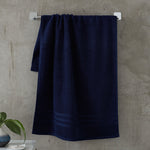 Zero Twist Blue Facecloth Pair - SALE CL Face Cloth Pair Navy Accessories Sterling Home 3