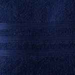 Zero Twist Blue Facecloth Pair - SALE CL Face Cloth Pair Navy Accessories Sterling Home 5