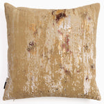 Flock Foil Gold Square Cushion - Flock Foil Velvet Cushion 45 X 45 Gold Accessories Sterling Home 2