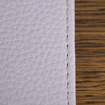 Denby Grey Faux Leather Set of 4 Coasters - DISC Natural Faux Leather Coaster Set of 4 Accessories Sterling Home 3