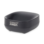 Joseph Joseph Bathroom Black Soap Dish - Slim Compact Soap Dish Matt Black Accessories Sterling Home 2