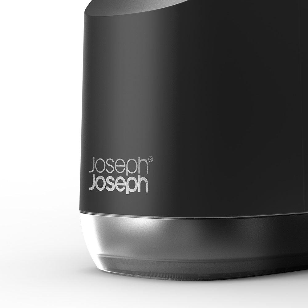 Joseph Joseph Bathroom Black Soap Pump - Slim Compact Soap Pump Matt Black Accessories Sterling Home 4