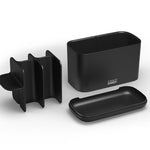 Joseph Joseph Bathroom Black Large Toothbrush Caddy - EasyStore Large Toothbrush Caddy Matt Black Accessories Sterling Home 3