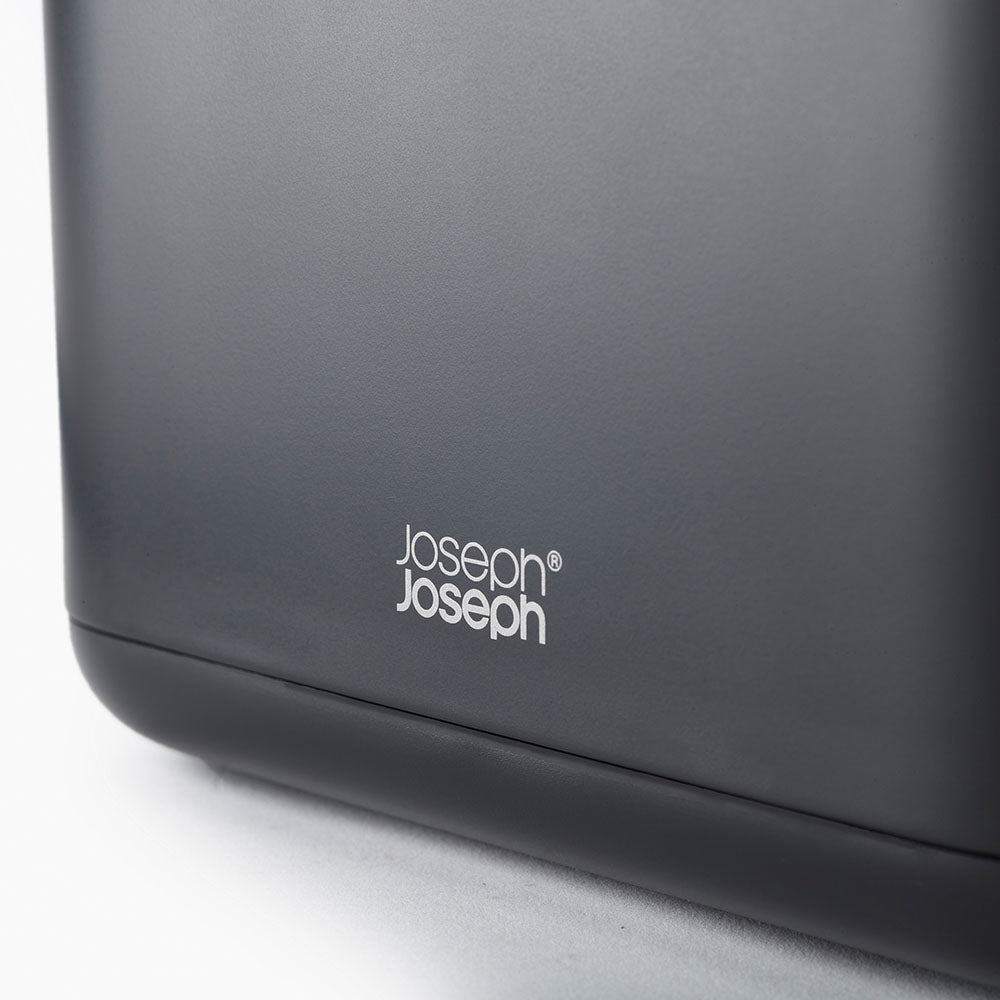 Joseph Joseph Bathroom Black Large Toothbrush Caddy - EasyStore Large Toothbrush Caddy Matt Black Accessories Sterling Home 4