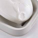 Joseph Joseph Bathroom Cream Soap Dish - Slim Soap Dish Ecru Accessories Sterling Home 3