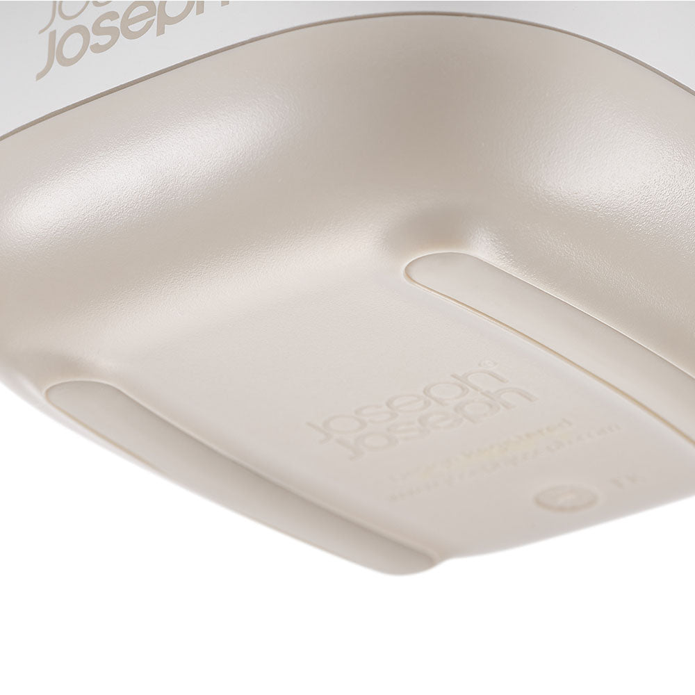 Joseph Joseph Bathroom Cream Soap Dish - Slim Soap Dish Ecru Accessories Sterling Home 4