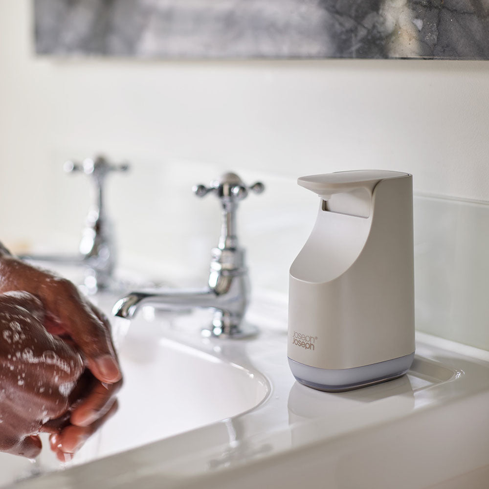 Joseph Joseph Bathroom Cream Soap Pump - Slim Soap Pump Ecru Accessories Sterling Home 1