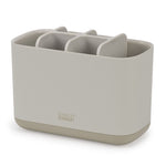 Joseph Joseph Bathroom Cream Large Toothbrush Caddy - EasyStore Toothbrush Large Caddy Ecru Accessories Sterling Home 2