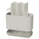 Joseph Joseph Bathroom Cream Large Toothbrush Caddy - EasyStore Toothbrush Large Caddy Ecru Accessories Sterling Home 3