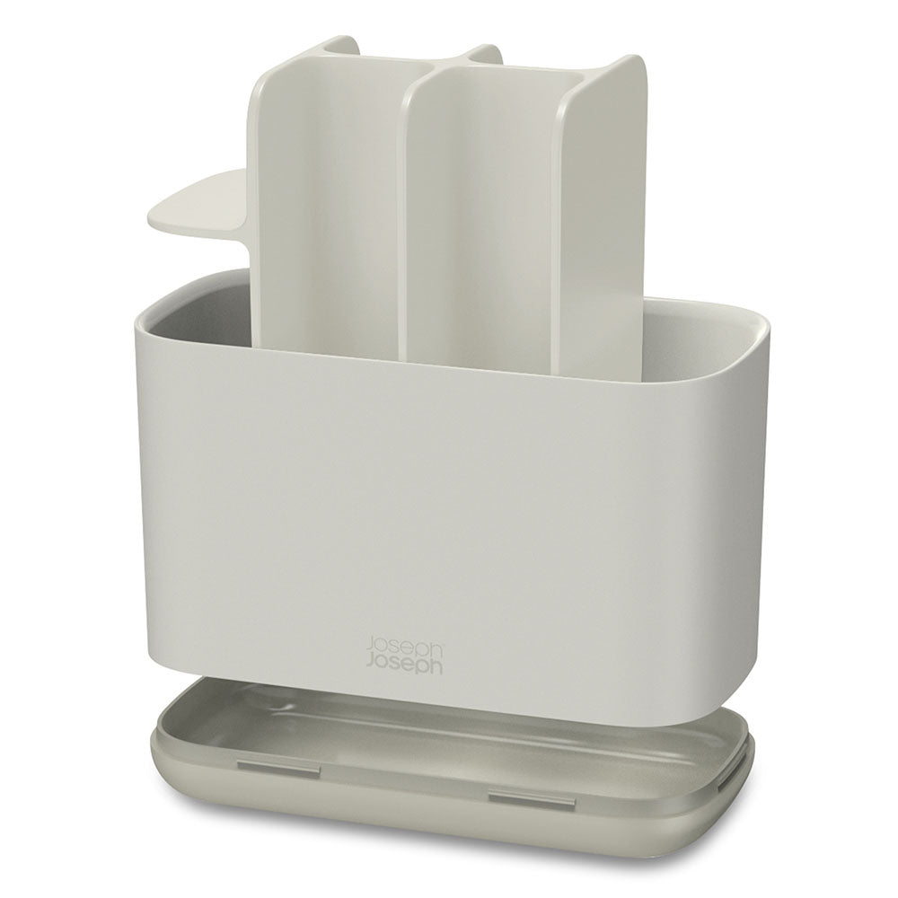 Joseph Joseph Bathroom Cream Large Toothbrush Caddy - EasyStore Toothbrush Large Caddy Ecru Accessories Sterling Home 3