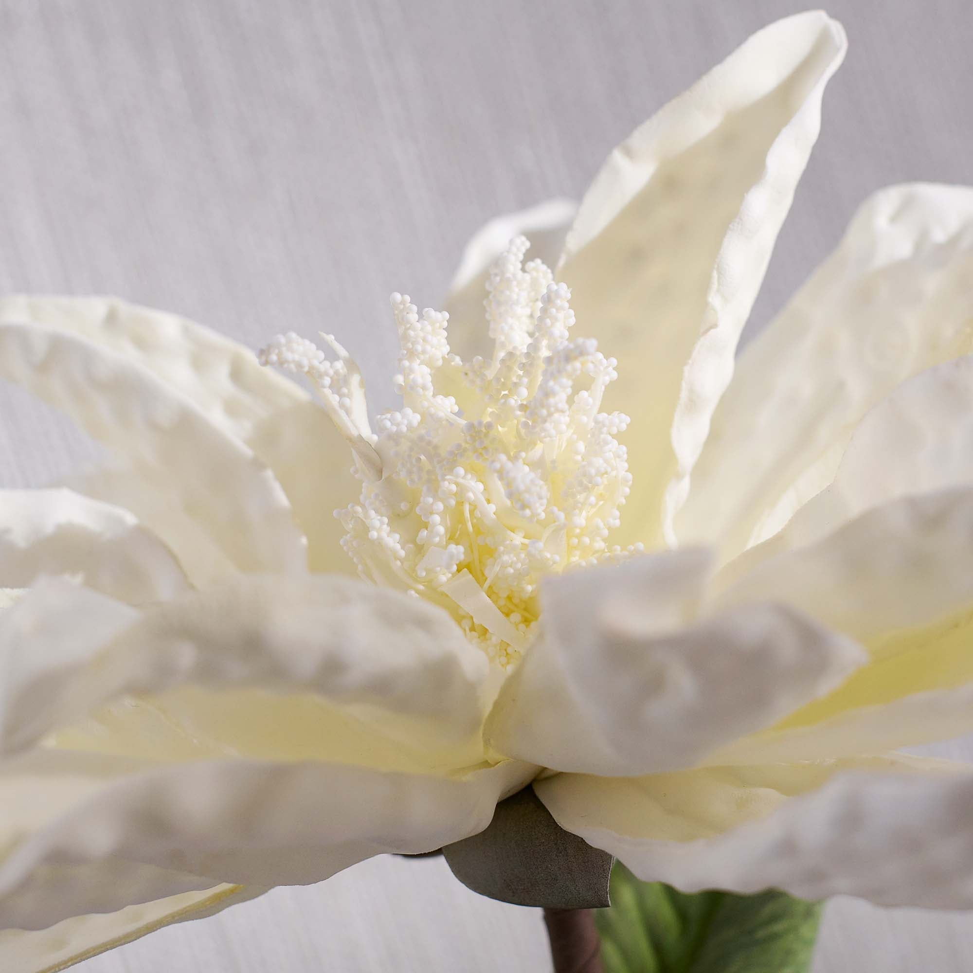 White Foam Artificial Flower - 86cm Foam Flower Cream Accessories Sterling Home 3