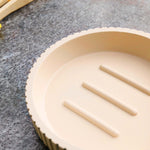 Berkeley Beigue Soap Dish - Berkeley Soap Dish Almond Accessories Sterling Home 3