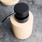 Berkeley Beigue Soap Dispenser - Berkeley Soap Dispenser Almond Accessories Sterling Home 3