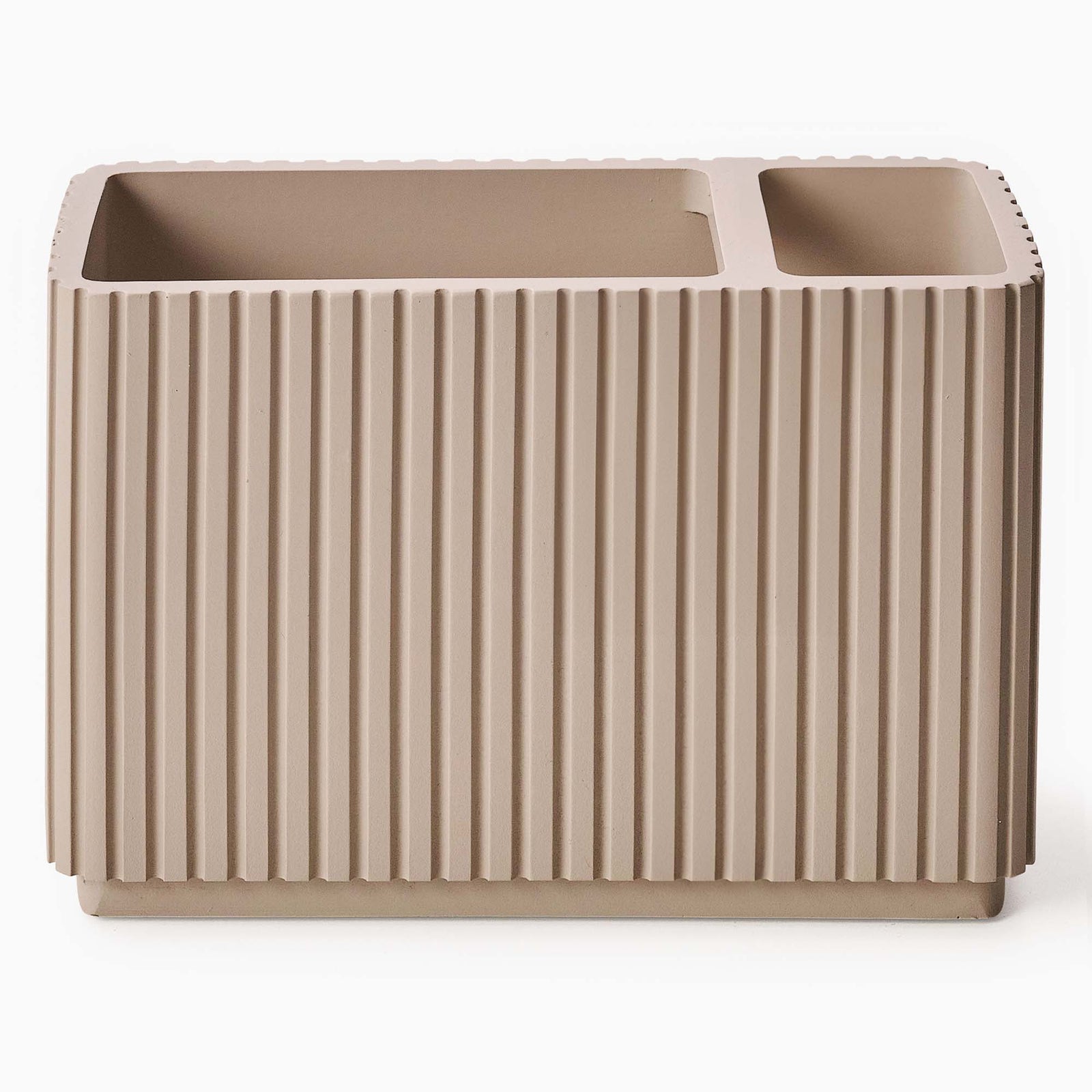 Berkeley Beigue Toothbrush Tidy - Berkeley Toothbrush Tidy Almond Accessories Sterling Home 2