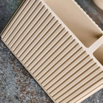 Berkeley Beigue Toothbrush Tidy - Berkeley Toothbrush Tidy Almond Accessories Sterling Home 3