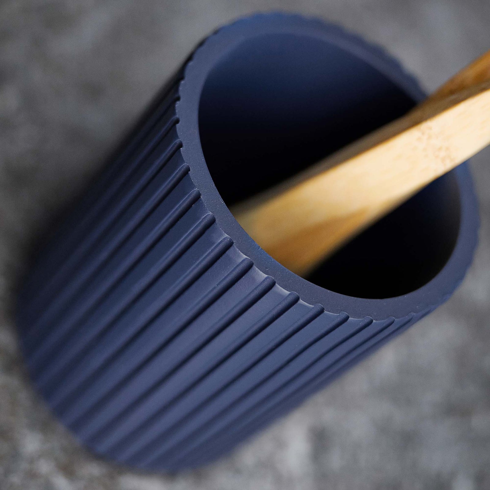 Berkeley Blue Toothbrush Holder - Berkeley Tumbler Blue Accessories Sterling Home 4