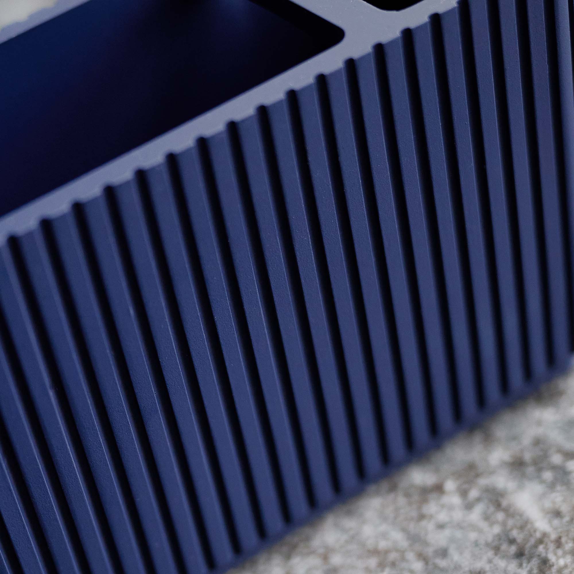 Berkeley Blue Toothbrush Tidy - Berkeley Toothbrush Tidy Blue Accessories Sterling Home 3