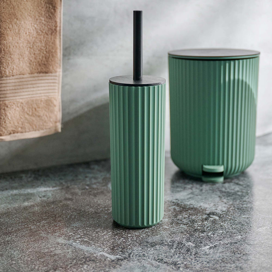 Berkeley Green Toilet Brush - DISC Berkeley Toilet Brush Green Accessories Sterling Home 1