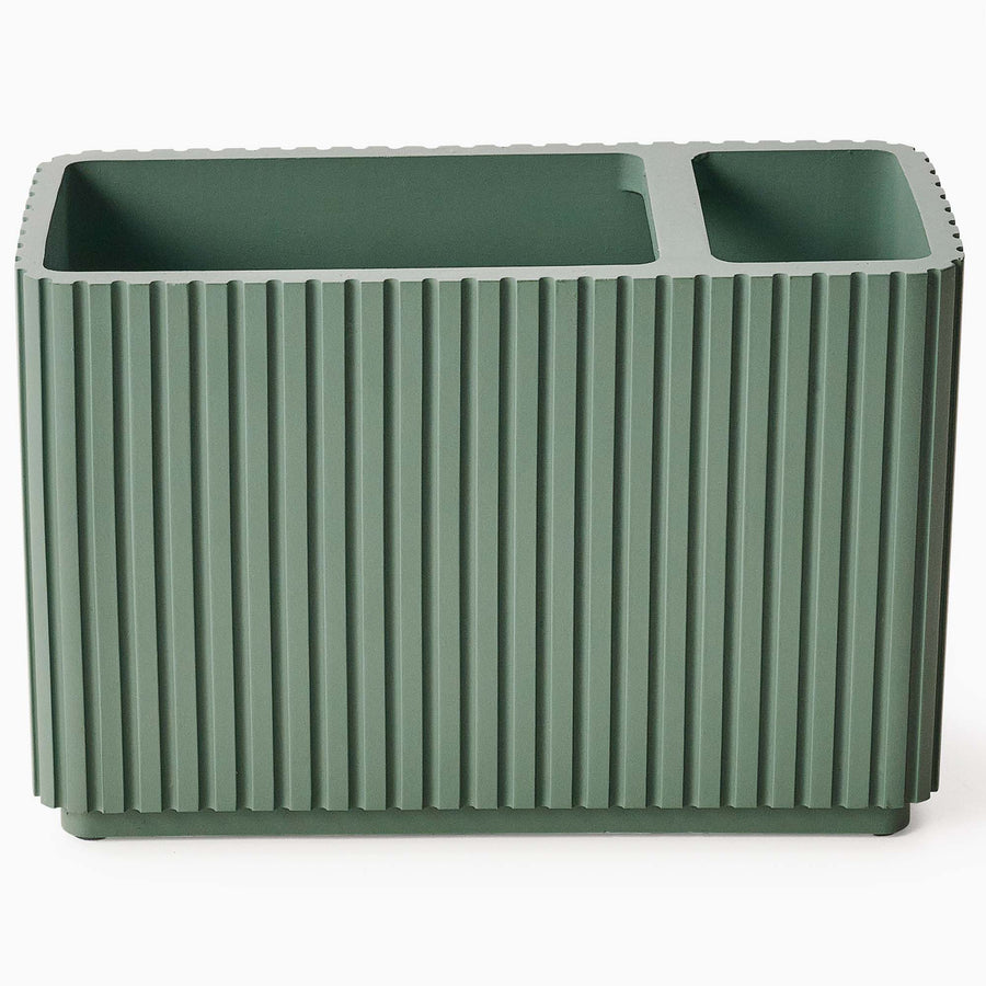 Berkeley Green Toothbrush Tidy - DISC Berkeley Toothbrush Tidy Green Accessories Sterling Home 2