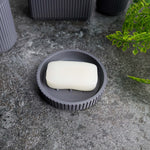 Berkeley Grey Soap Dish - Berkeley Soap Dish Grey Accessories Sterling Home 1