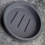 Berkeley Grey Soap Dish - Berkeley Soap Dish Grey Accessories Sterling Home 4